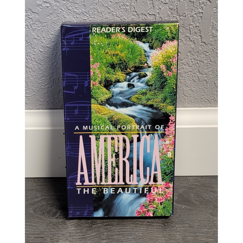A Musical Portrait of America the Beautiful (Reader's Digest) VHS Tape/Movie